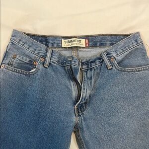 Levi's Men's Blue Straight Fit Jeans